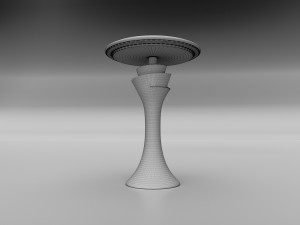 round small table 3D Model