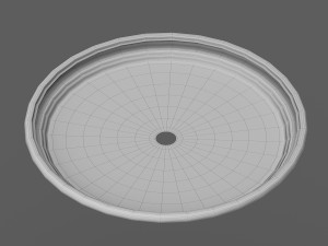 round small table 3D Model