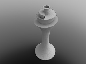 round small table 3D Model