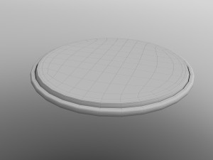 round small table 3D Model