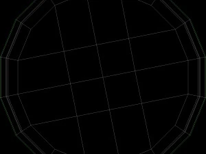 round small table 3D Model