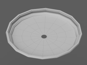 round small table 3D Model
