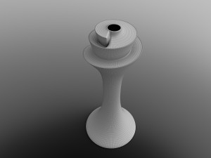 round small table 3D Model