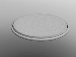 round small table 3D Model