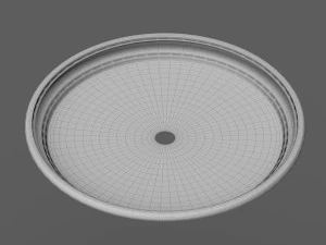 round small table 3D Model