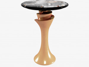 round small table 3D मॉडल