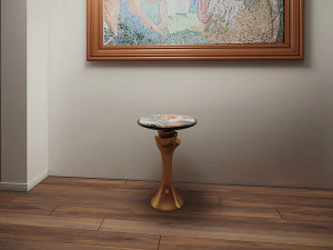 round small table 3D Model