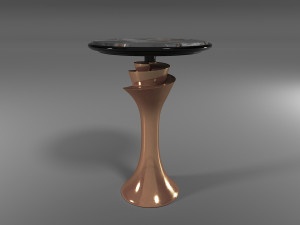 round small table 3D Model