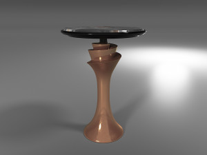 round small table 3D Model