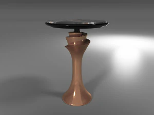 round small table 3D Model