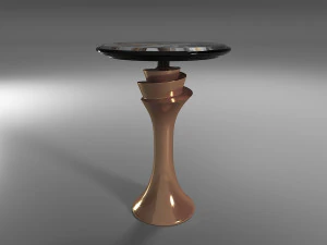 round small table 3D Model