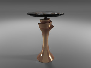 round small table 3D Model