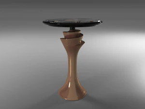 round small table 3D Model
