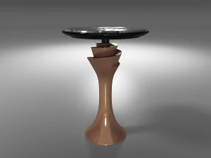 round small table 3D Model