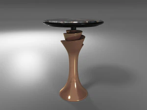 round small table 3D Model