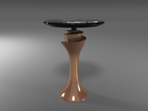 round small table 3D Model