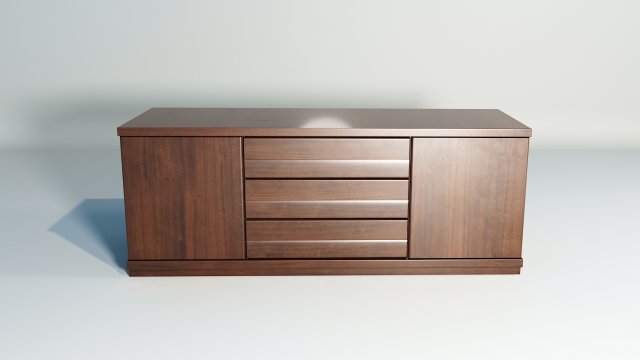 chest of drawers hofc 3D Model .c4d .max .obj .3ds .fbx .stl .blend 