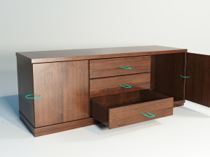 chest of drawers hofc 3D Model