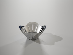vase metall and glass v1 3D मॉडल
