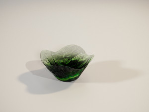 vase metall and glass v1 3D मॉडल