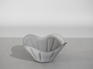 vase metall and glass v1 3D मॉडल