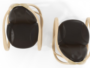 rocking armchair move-lw-brl 3D मॉडल