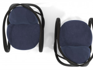 rocking armchair move-drw-blv 3D Model