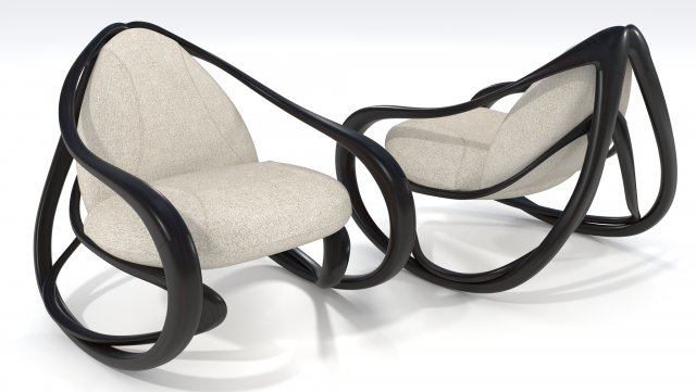 rocking armchair move-dw-lfab 3D 모델 .c4d .max .obj .3ds .fbx .stl .blend 