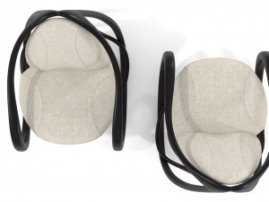 rocking armchair move-dw-lfab 3D 모델