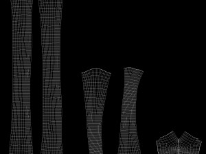 rocking armchair move-dw-lfab 3D 모델