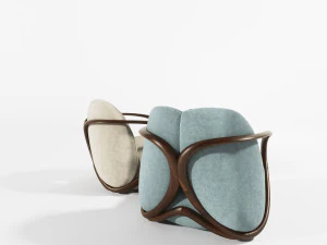 armchair hug 3D Model
