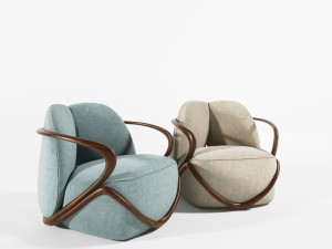 armchair hug 3D Модель
