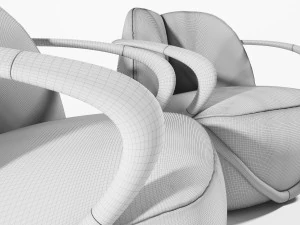 armchair hug 3D Model