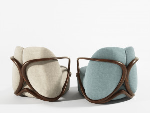 armchair hug 3D Модель