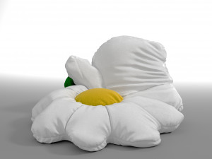 chamomile bean bag Model 3D