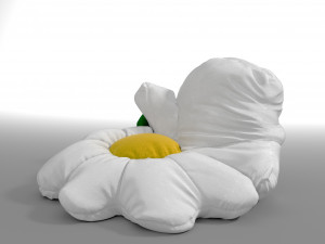 chamomile bean bag Model 3D
