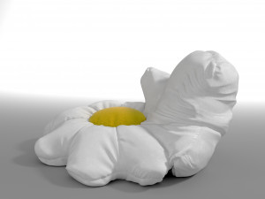 chamomile bean bag Model 3D