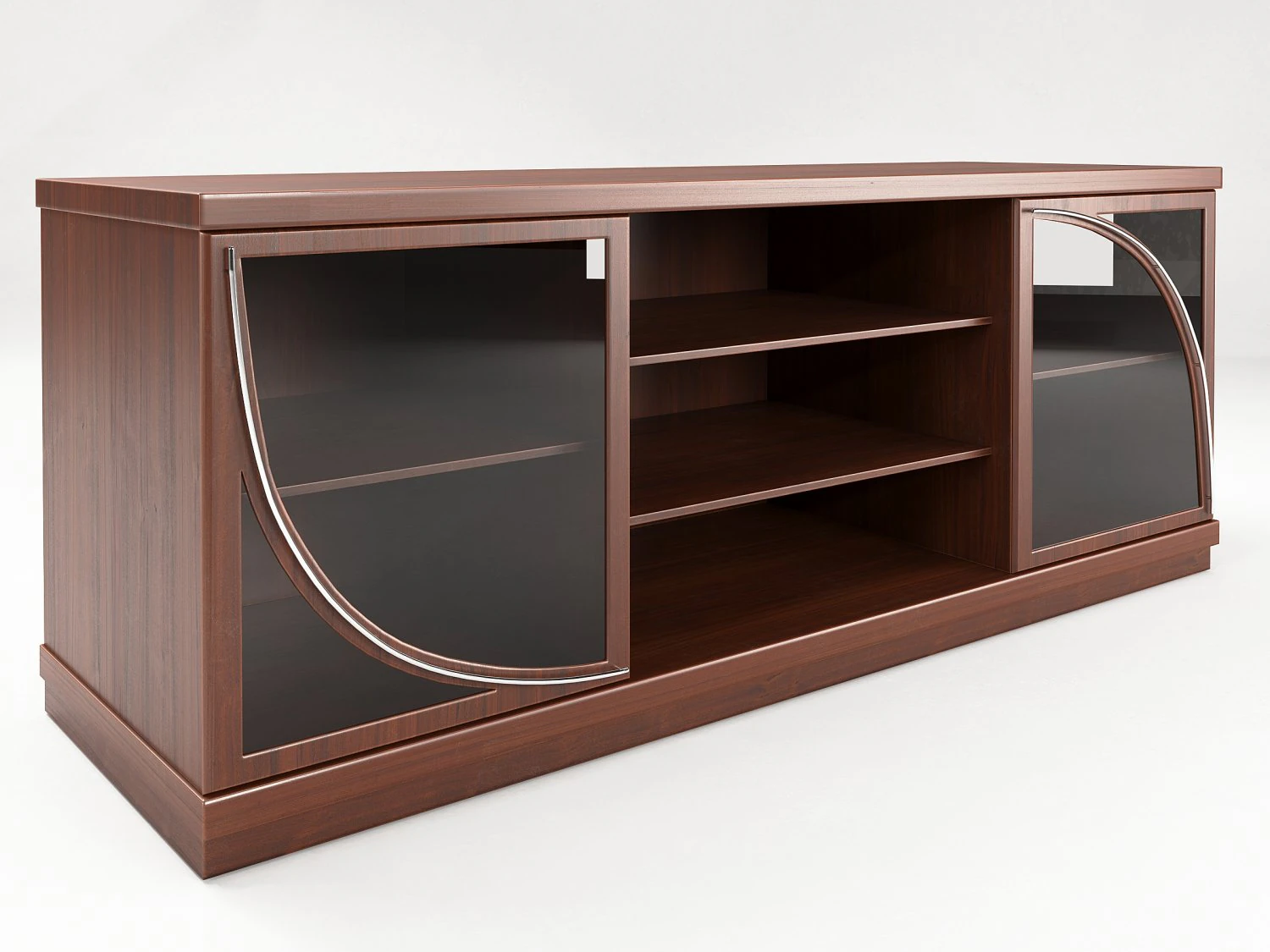 cupboard-bookcase v5 3D Model .c4d .max .obj .3ds .fbx .stl .blend