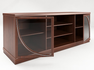 cupboard-bookcase v5 3D मॉडल