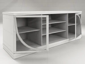 cupboard-bookcase v5 3D Model