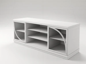 cupboard-bookcase v5 3D Model