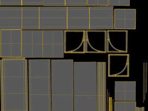 cupboard-bookcase v5 3D Model