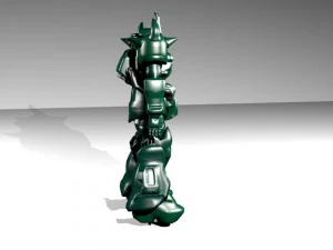 zaku 3D Model