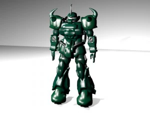 zaku 3D Model