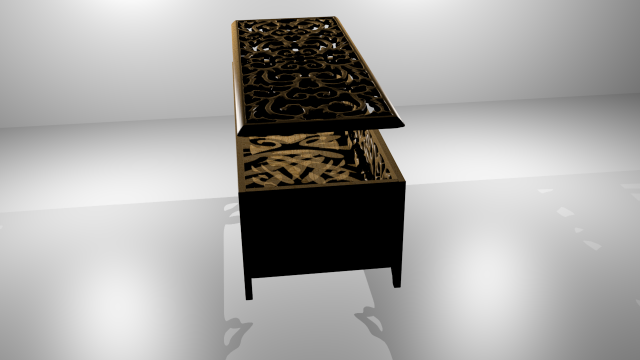 box chkatulka 3D Model .c4d .max .obj .3ds .fbx .stl .blend