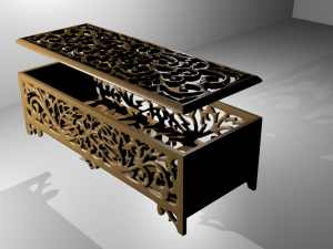 box chkatulka 3D Model