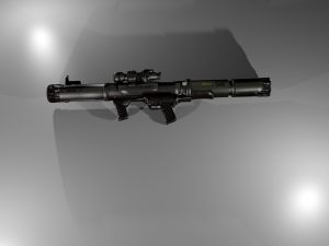 rocket launcher Model 3D