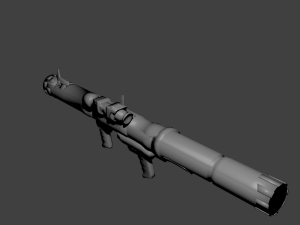 rocket launcher Model 3D