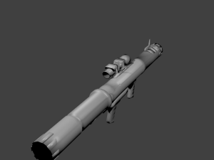 rocket launcher Model 3D