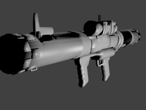 rocket launcher Model 3D